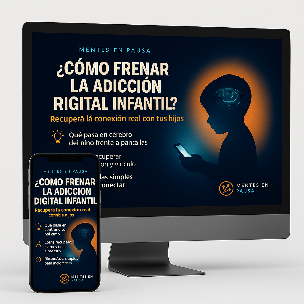 Mente en pausa      ¿Cómo frenar la adicción digital Infantil?
